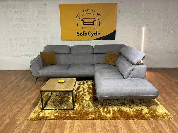 Xooon Hoekzetel – Modern Design – Verstelbare Hoofdsteunen, Huis en Inrichting, Zetels | Complete zithoeken, Nieuw, Ophalen of Verzenden