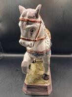 Delft-Desvres - Beeld, paard - 24 cm - Polychrome