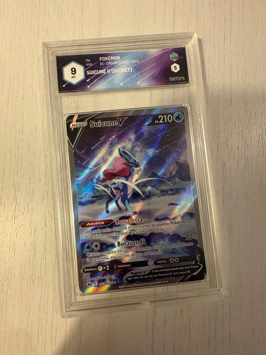 Pokémon - 1 Graded card - Suicune Foil, Full art, Secret, Hobby en Vrije tijd, Verzamelkaartspellen | Pokémon