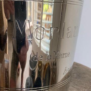 MORLANT / CHRISTOFLE - Rafraîchisseur à champagne - Argenté