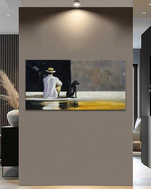 Pippo - Sunspill Silence, Antiek en Kunst, Kunst | Schilderijen | Modern