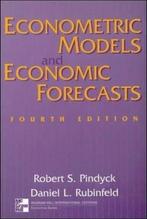 Econometric Models And Economic Forecast 9780071158367, Boeken, Verzenden, Gelezen, Robert Pindyck