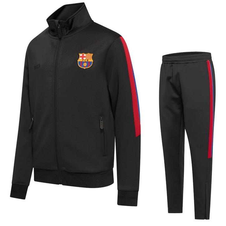 Kingdo FC Barcelona Trainingspak - 2025-2026 - Zwart - Kind, Sports & Fitness, Football, Envoi