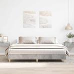 vidaXL Bedframe zonder matras 200x200 cm spaanplaat, Huis en Inrichting, Slaapkamer | Bedden, Verzenden, Nieuw