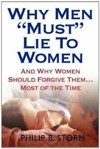 Why Men Must Lie.by Storm, B New   ., Boeken, Overige Boeken, Zo goed als nieuw, Verzenden