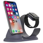 DrPhone T020 - 2-in-1 Aluminium Oplaad Dock & Stand Houder -, Verzenden