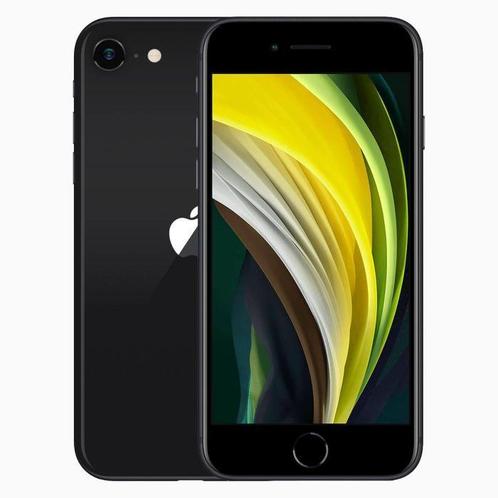 Apple iPhone SE 2020 64Gb Black + 2 Jaar Garantie, Télécoms, Téléphonie mobile | Apple iPhone, Enlèvement ou Envoi