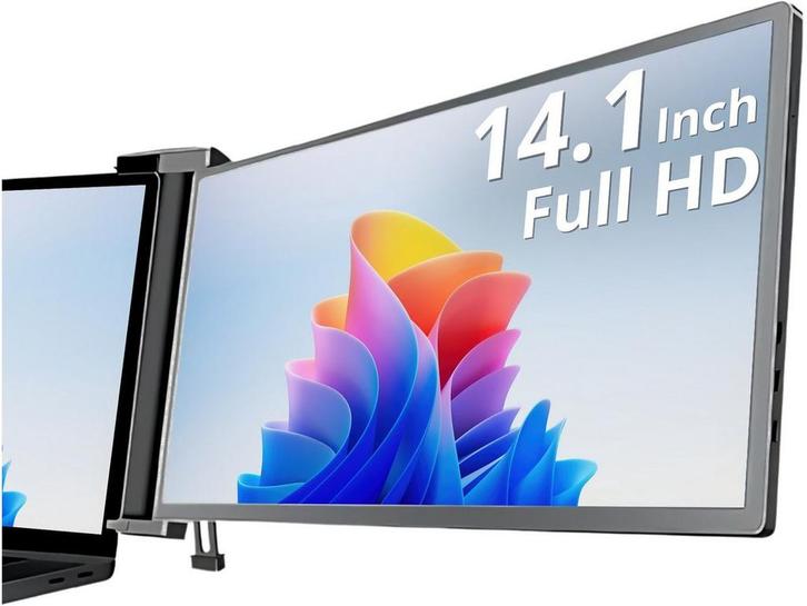 Portable Monitor Link 14.1 - Draagbare monitor - Full HD, Computers en Software, Monitoren, Nieuw, Verzenden