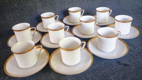 KPM Krister - Service à café (20) - Impero - Or 24 ct -, Antiek en Kunst, Antiek | Meubels | Tafels
