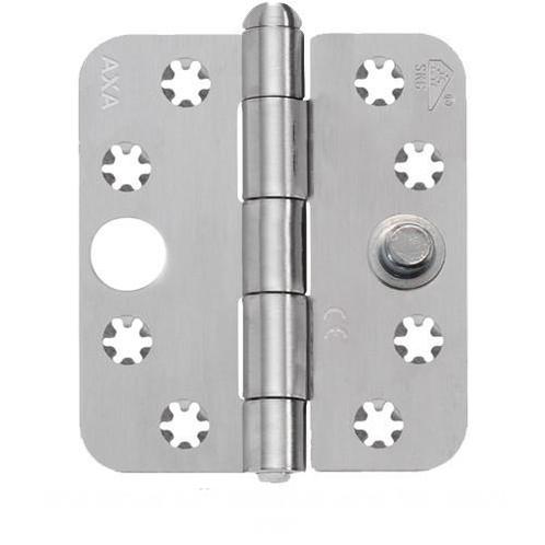 Smart SKG3 veiligheidsscharnier 89x79 mm AXA rvs, Doe-het-zelf en Bouw, Hang- en Sluitwerk, Klink of Kruk, Nieuw, Overige materialen