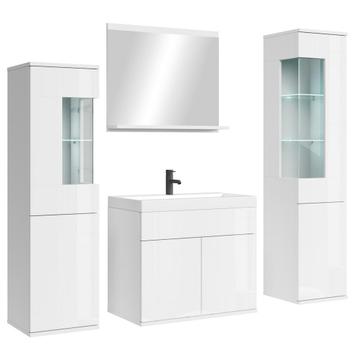 Badkamermeubel Nobel LED XL 60 x 35 cm Wit Badmeubel beschikbaar voor biedingen