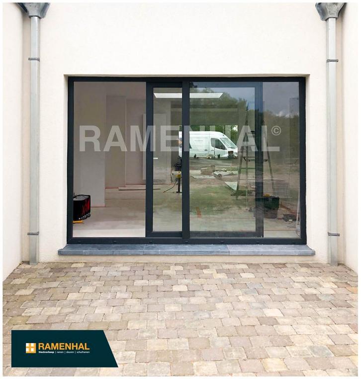 5000M² Ramen plezier 10.000 st/uit stock Enkel bij Ramenhal, Doe-het-zelf en Bouw, Raamkozijnen en Schuifdeuren, Schuifpui, Nieuw