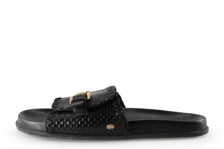 Fred de La Bretoniere Slippers in maat 41 Zwart | 5% extra, Kleding | Dames, Schoenen, Zwart, Gedragen, Slippers, Verzenden