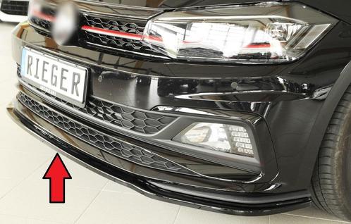 Front Splitter voor Volkswagen Polo 6 (AW) GTI /  R line, Auto diversen, Tuning en Styling, Ophalen of Verzenden