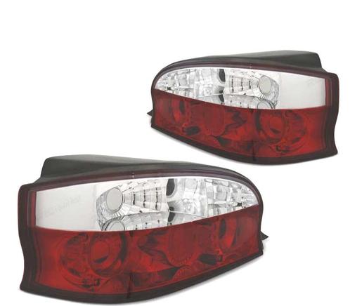 FEUX ARRIÈRE CITROEN SAXO 96-04 ROUGE CHROMÉ, Auto-onderdelen, Verlichting, Verzenden