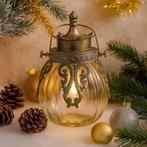 Lantaarn - Metaal, Glas - Includes lightbulb