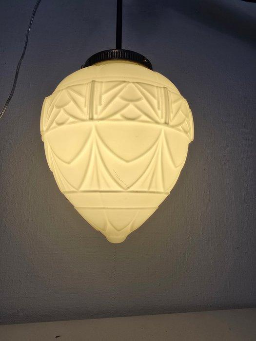 Plafonnier - Laiton - Plafonnier Art Déco, Antiek en Kunst, Kunst | Designobjecten