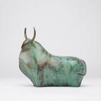 sculptuur, Stunning Abstract Buffalo sculpture - 20.5 cm -