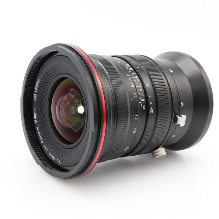 Laowa 20mm f/4 Zero-D Shift C-Dreamer Fujifilm GFX |, Audio, Tv en Foto, Foto | Lenzen en Objectieven, Zo goed als nieuw, Verzenden