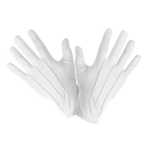 Witte Handschoenen, Hobby en Vrije tijd, Feestartikelen, Nieuw, Verzenden