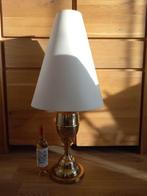 Kolom vloerlamp - Verguld messing - Lampadaire van