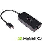 CLUB3D CAC-1520 kabeladapter/verloopstukje USB C Ethernet, Verzenden, Nieuw
