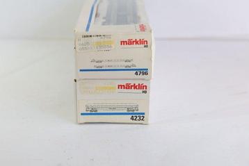 Märklin H0 - 4232/4796 - Modeltrein goederenwagon (3) - set beschikbaar voor biedingen