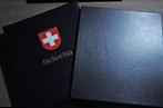Suisse - Collection en 3 albums DAVO de luxe avec cassette., Postzegels en Munten, Postzegels | Europa | België, Gestempeld
