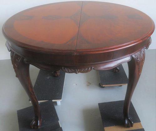 Eettafel - Mahonie - 6-persoons, Antiek en Kunst, Curiosa en Brocante