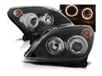 Angel Eyes koplamp units Black geschikt voor Opel Astra H, Verzenden
