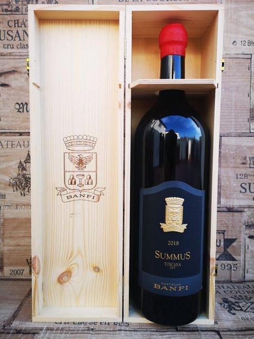 2018 Banfi Summus - Super Tuscans - 1 Double Magnum/Jeroboam, Verzamelen, Wijnen