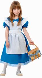 Meisjes Jurk Kind Blauw, Kinderen en Baby's, Carnavalskleding en Verkleedspullen, Nieuw, Verzenden