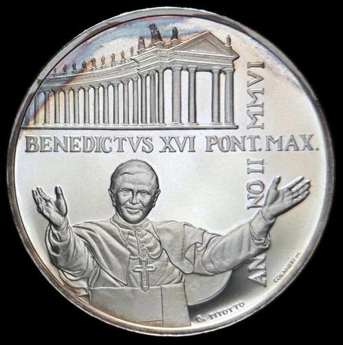 Vaticaan. 10 Euro 2006 Colonnato di San Pietro Proof, Postzegels en Munten, Munten | Europa | Euromunten