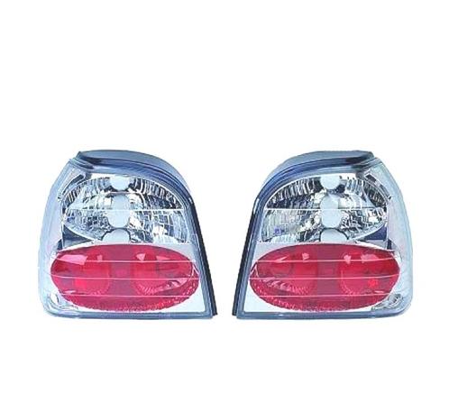 FEUX ARRIÈRE VOLKSWAGEN VW GOLF 3 91-97 FOND CHROME, Auto-onderdelen, Verlichting, Verzenden