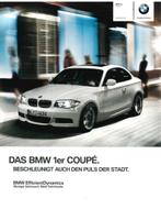 2013 BMW 1 SERIE COUPÉ BROCHURE DUITS, Nieuw