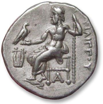 Koningen van Macedonië. Filips III, Arrhidaios (323-317