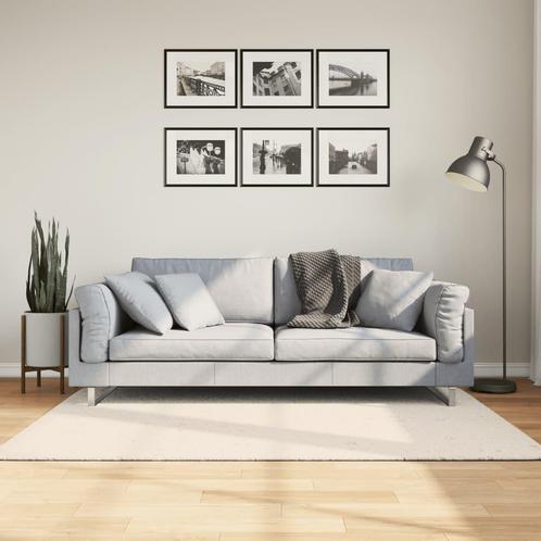 vidaXL Vloerkleed ISTAN hoogpolig glanzend 140x200 cm, Huis en Inrichting, Stoffering | Tapijten en Vloerkleden, Nieuw, Verzenden