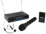 Qtx VHN2 Draadloos Hand + Headset Microfoon  VHF 174.1 +, Muziek en Instrumenten, Behuizingen en Koffers, Nieuw