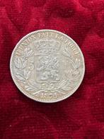 België. Leopold II. 5 Francs 1871 (Zonder minimumprijs), Timbres & Monnaies