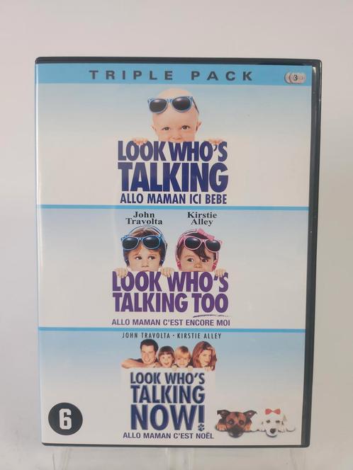 Look Whos Talking Triple Pack DVD, Cd's en Dvd's, Dvd's | Overige Dvd's, Zo goed als nieuw, Ophalen of Verzenden
