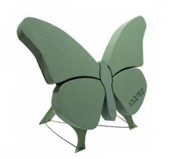 Oasis® vlinder 56 × 40 6 cm met staander oase voor verse, Hobby en Vrije tijd, Knutselen, Nieuw