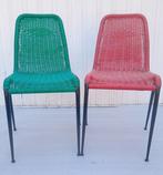 Chaise de jardin (2) - ferreux et plastique - Chaise