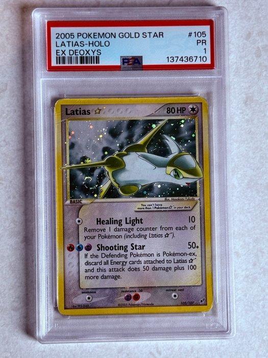 Pokémon - 1 Graded card - Latias 105/107 Foil - PSA 1 - EX -, Hobby & Loisirs créatifs, Jeux de cartes à collectionner | Pokémon