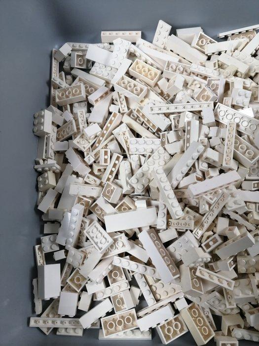Lego - geen serie - 02 Partij van 1000 witte bouwstenen -, Kinderen en Baby's, Speelgoed | Duplo en Lego
