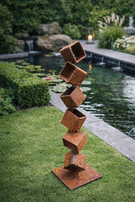 sculptuur, Dancing Blocks - 42 cm - Metaal - 2026, Antiquités & Art, Art | Objets design