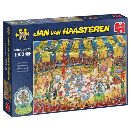 Jan van Haasteren Acrobaten Circus legpuzzel 1000 stuks, Hobby en Vrije tijd, Denksport en Puzzels, Nieuw, Verzenden