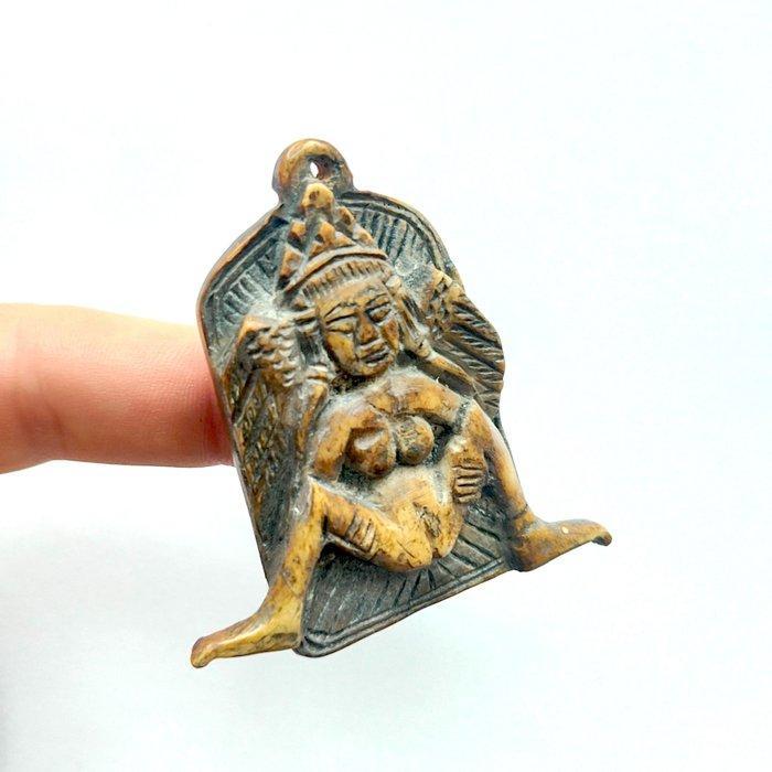 Anciennes tribus montagnardes dIndochine Os de bison, Antiek en Kunst, Antiek | Overige Antiek