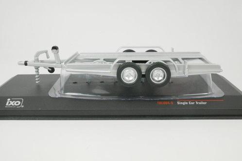 IXO 1:43 - Modelauto - Enkele auto-aanhangwagen dubbelasser, Hobby en Vrije tijd, Modelauto's | 1:5 tot 1:12
