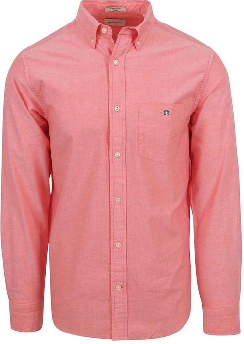 Gant Casual Hemd Oxford Roze maat M Heren, Kleding | Heren, Merkkleding | Overhemden, Roze, Nieuw, Halswijdte 39/40 (M), Verzenden