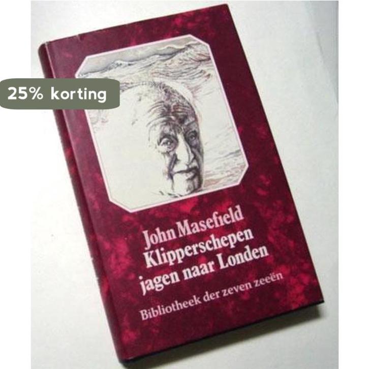 Klipperschepen jagen naar londen 9789022816233 Masefield, Boeken, Overige Boeken, Gelezen, Verzenden